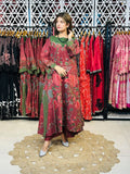 2 Pcs Winter A-Line Frock - Sequins & Applique Work
